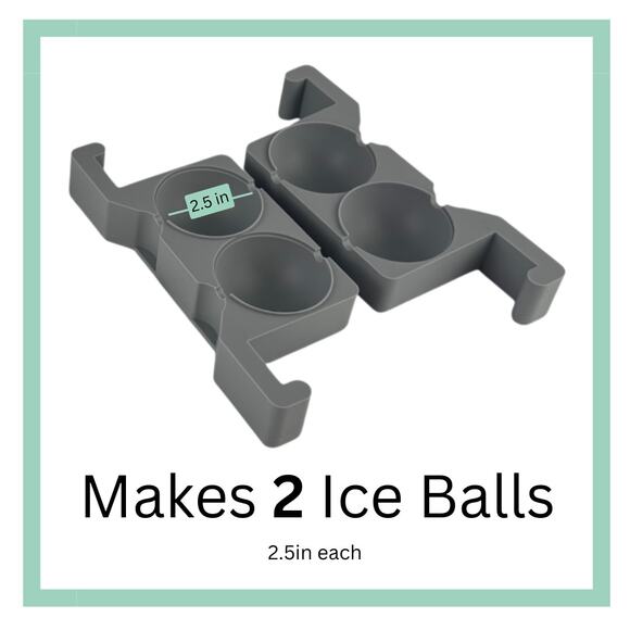 FrostCase Clear Ice Ball Maker – Silicone Mold for Perfect Spheres - Picture 5 of 8